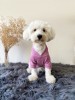 köpek kıyafeti Purple Lily Kapüşonlu Sweatshirt
