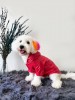 köpek kıyafeti red clour yağmurluk